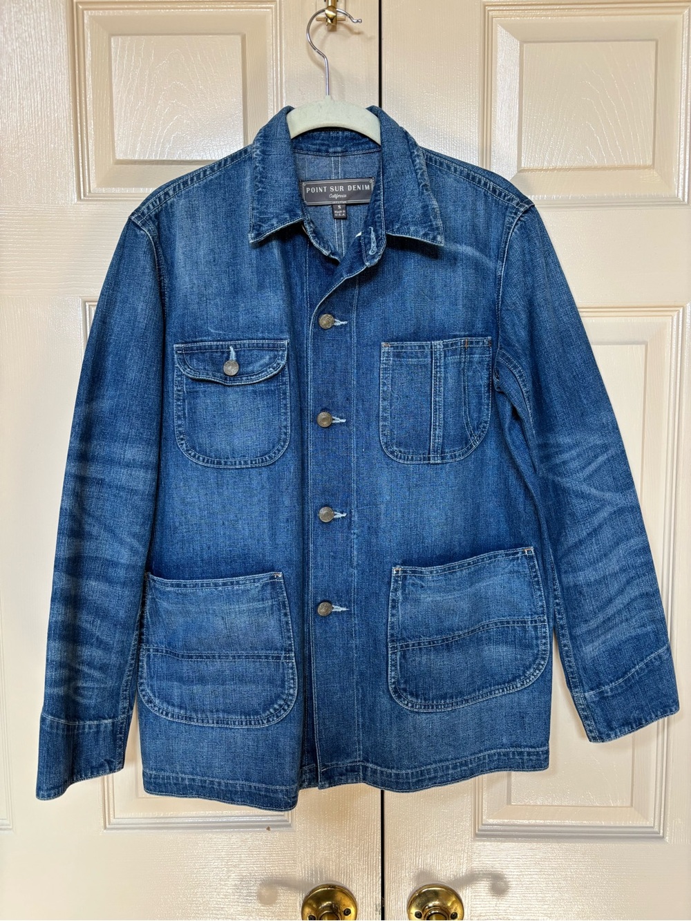 J. Crew x Point Sur Denim Chore Coat